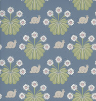 Little Greene Burges Snails Juniper Behang