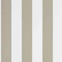 Ralph Lauren Spalding Stripe Behang - Sand / White PRL026/15