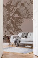 Coordonne Giant Peonies Behang 9500703