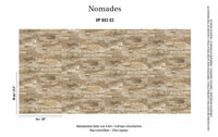 Behang Nomades P&acirc;na VP 89303 Eletis Luxury By Nature Patroon