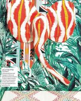 Behang Pierre Frey Papagayo in Elle Decoration  Luxury By Nature