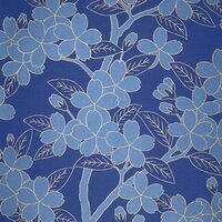 Behang Little Greene Camellia Smalt 20th Century Papers Luxury By Nature