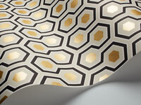 Cole and Son Hicks&#039; Hexagon 66/8056 behang Luxury By Nature