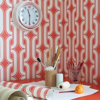 Behang Little Greene Lavaliers Atomic Luxury By Nature sfeer 1
