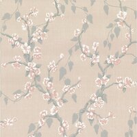 Behang Little Greene Sakura Petal - Archive Trails Collectie Luxury By Nature