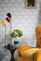 Behang Farrow and Ball Arcade 5304 sfeer - Latest and Greatest Luxury By Nature
