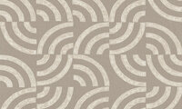 Arc 47512 tegelpatroon ronde vorm grijs taupe Luxury by Nature