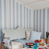 Cole and Son Glastonbury Stripe 96-4022 streepbehang Marquee Stripes behangpapier sfeer