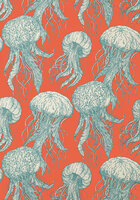 Kwallen Behang Jelly Fish Bloom