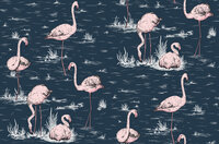 Cole &amp; Son Flamingos behang Icons behangpapier 112/11041