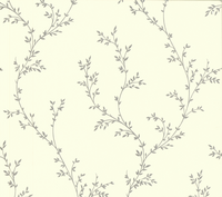 Milton Behang 1838 Wallcoverings 1601-103-01 Silver