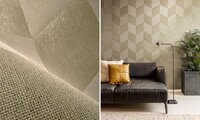 Jute Behang Diagonal ARTE