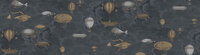 Fornasetti Macchine Volanti Behang Cole and Son 97-1002