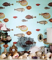 Fornasetti Acquario behang Cole and Son 97-10030