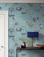 Fornasetti Macchine Volanti Behang Cole and Son