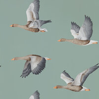 Sanderson Geese Behang Ganzen 216610