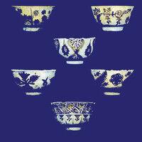 ELITIS Le bleu th&eacute; Behang Paneel DM_864_04