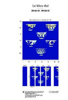 ELITIS Le bleu th&eacute; Behang Paneel DM_864_04