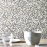 Morris Co Pure Dove and&nbsp;Rose Behang - Pure Morris North Collectie&nbsp;