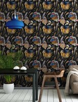 Mind the Gap GOLDFISH Behang Anthracite WP20301