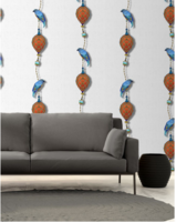 Kit Miles Pendants and Ornamental Birds Behang 8941 4003