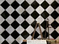 Tiles marble chess behang luxury by nature sfeer 2