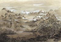 Coordonne Kami Behang&nbsp;Random Chinoiseries Collectie&nbsp;7900020