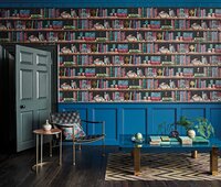 Fornasetti libreria-114-13025 behang boekenkast