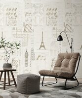 Mind the Gap Grand Eiffel Behang WP20217
