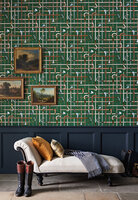 Fornasetti Bastoni Behang Cole and Son&nbsp;Senza Tempo Collectie 114/14027
