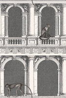 Fornasetti Procuratie e Scimmie Behang Senza Tempo Collectie 114/21041