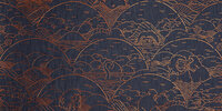 Indigo Macaque behang arte jeans apen