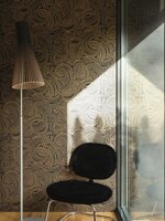 Farrow and Ball Tourbillon Metallic Behang
