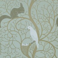 DVIWSQ103 sanderson Behang Vintage Squirrel &amp; Dove 2
