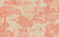 versailles behang papier cole and son behang  rood 2