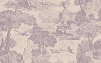 versailles behang papier cole and son behang  paars 3