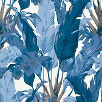 Thibaut Travelers Palm behang T10126  Tropics collectie