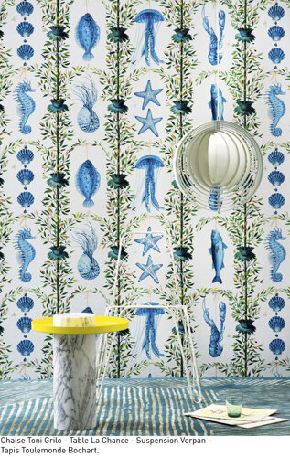 Pierre Frey Bonne Peche Behang Les Dessins 2&nbsp;FP438001