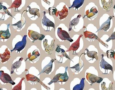 Pierre Frey Haute Cour Behang Les Dessins 2 FP437001