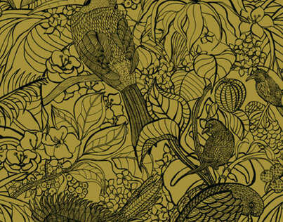 Pierre Frey Costa Rica Behang &nbsp;Les Dessins 2&nbsp;&nbsp;FP440003