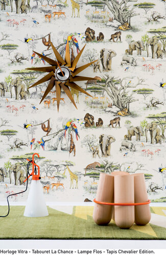 Pierre Frey Masai Mara Behang Les Dessins 2 Behang Collectie FP433001