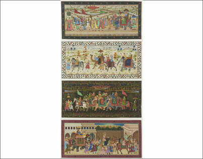 Pierre Frey En File Indienne Behang Les Dessins 2&nbsp;FP443001