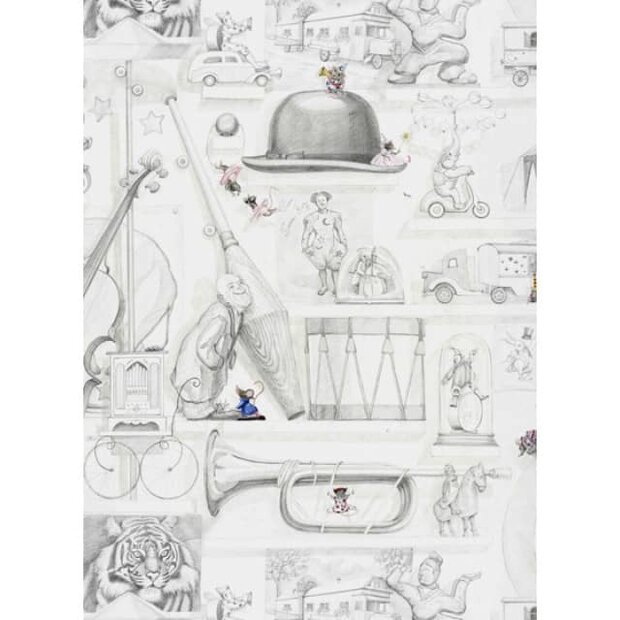 Pierre Frey Circus Behang Les Dessins 2&nbsp;FP439001