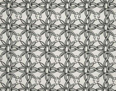 Pierre Frey Ouroboros Behang&nbsp;Rituel Collectie&nbsp;FP550001