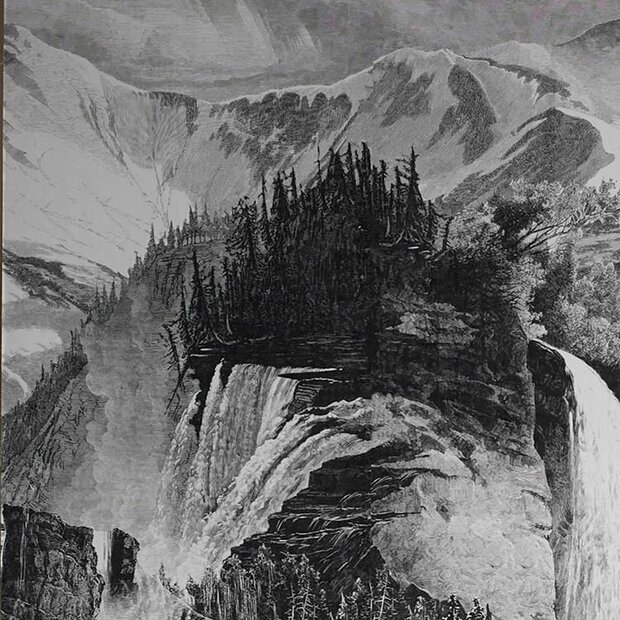 Pierre Frey Les Rocheuses Behang Galerie Collectie&nbsp;FP519001