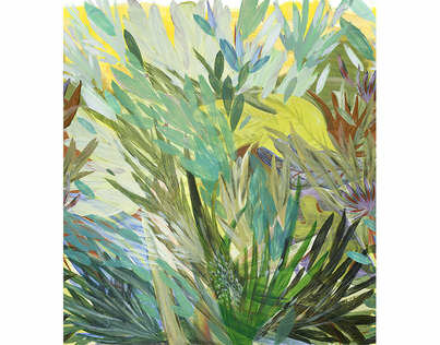 Pierre Frey Aloe Behang Paneel Galerie Collectie&nbsp;FP517001