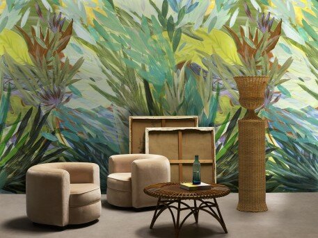 Pierre Frey Aloe Behang Paneel Galerie Collectie&nbsp;FP517001