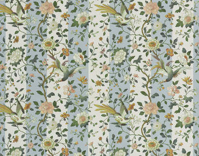 Pierre Frey Konotori Behang Compagnie Des Indes&nbsp;BP332002