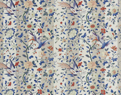 Pierre Frey Konotori Behang Compagnie Des Indes&nbsp; BP332003