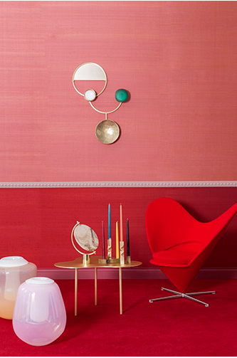 Pierre Frey Shiva Behang Zijden Compagnie Des Indes&nbsp;BP334001